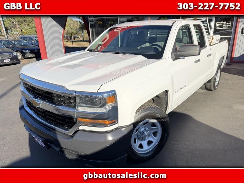 2018 Chevrolet Silverado 1500 Work Truck Double Cab 4WD