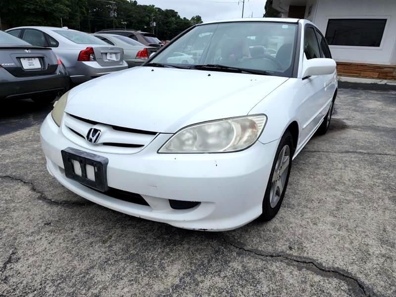 Honda Civic EX Sedan with Front Side Airbags 2004