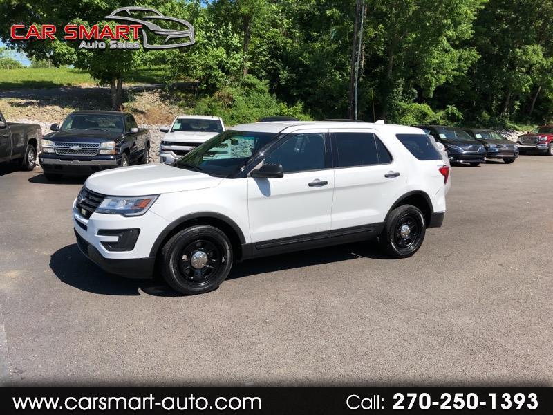 Used 2017 Ford Explorer Police 4WD for Sale in Columbia KY 42728 Car Smart Auto Sales
