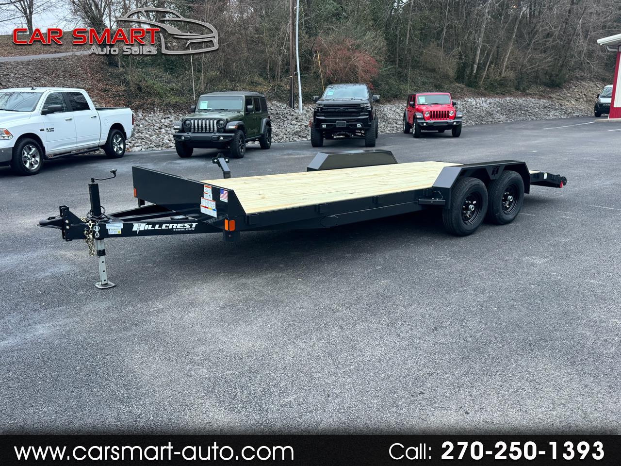 2026 Hillcrest Trailers 10K Car Hauler 18+2 Slide out ramps
