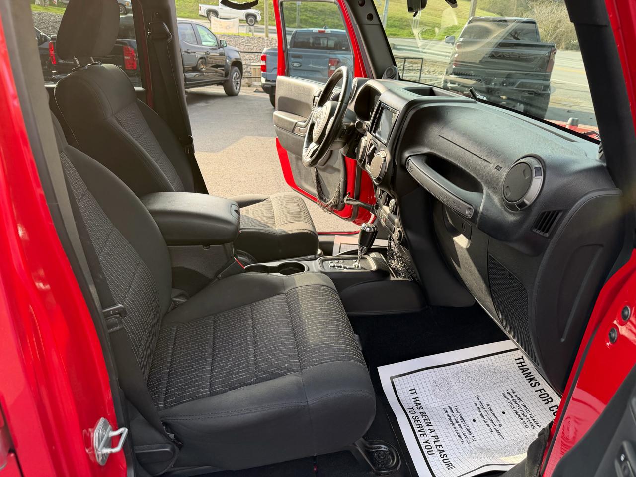 Jeep Wrangler Unlimited Sport 4WD 2012