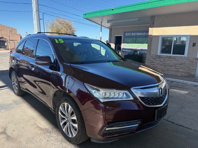 Acura MDX SH-AWD 6-Spd AT w/Tech Package 2015