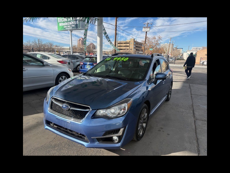 2016 Subaru Impreza 2.0i Sport Limited PZEV 5-Door