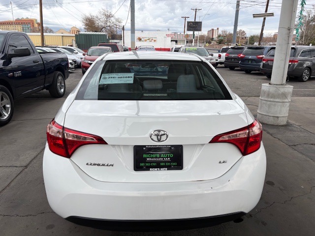 Toyota Corolla LE 2017