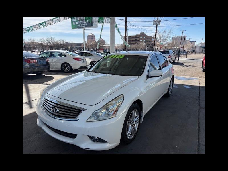2011 Infiniti G Sedan G37x AWD