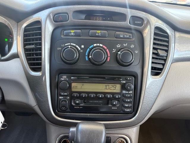 Toyota Highlander V6 4WD 2002