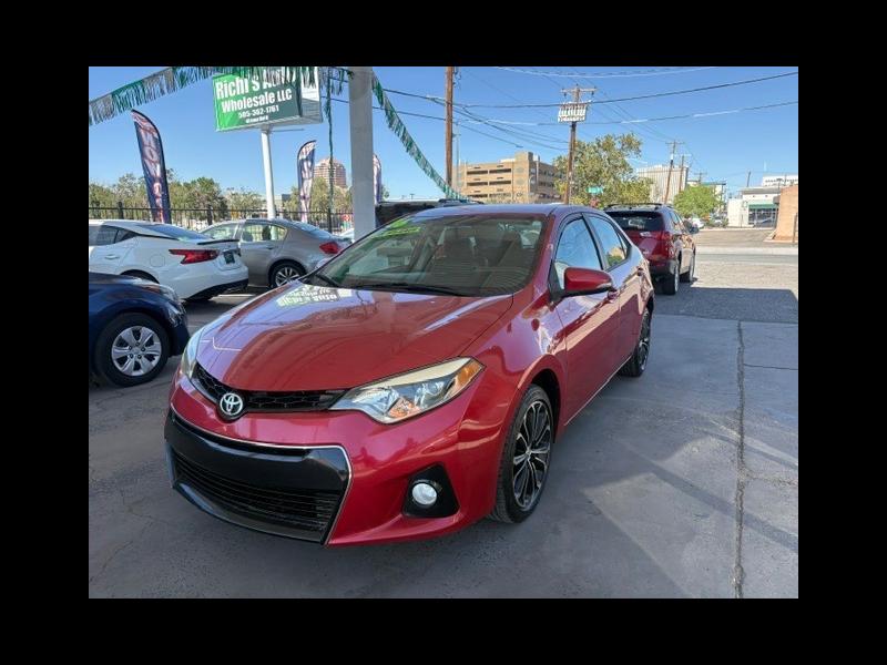 2016 Toyota Corolla S