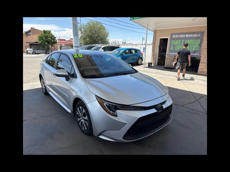 Toyota Corolla LE Hybrid 2020