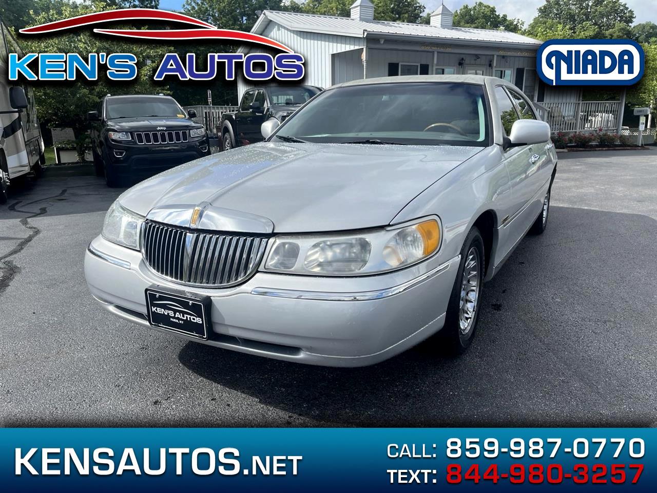 2000 Lincoln Town Car 4dr Sdn Cartier 2000 Lincoln Town Car 4dr Sdn Cartier