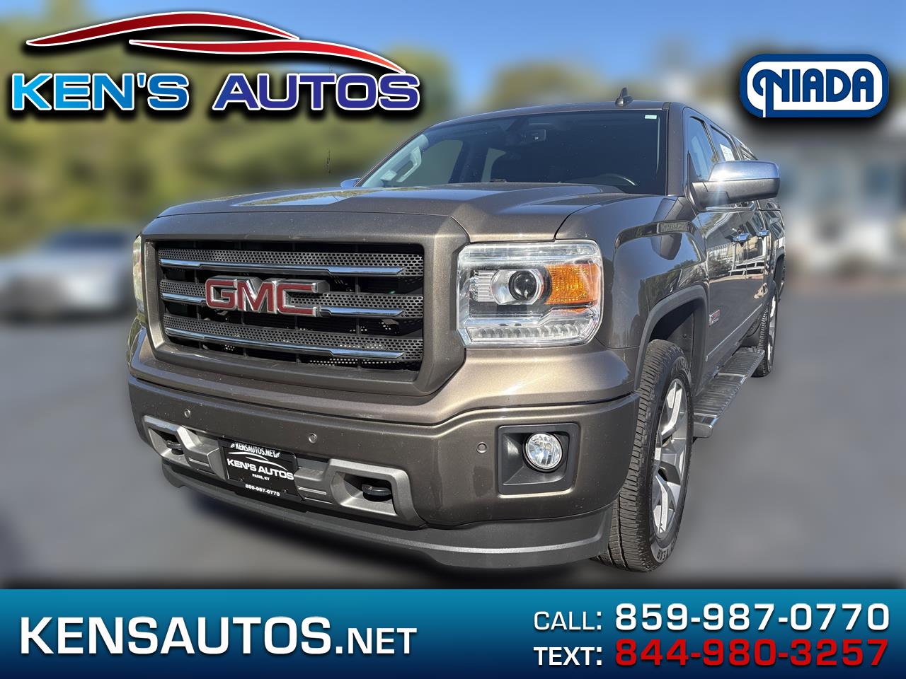 2015 GMC Sierra 1500 4WD Crew Cab 143.5" SLT