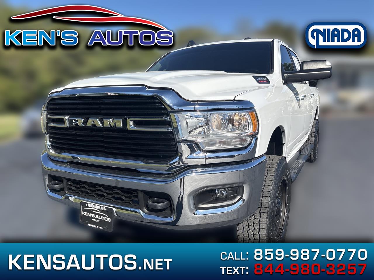2019 RAM 2500 Big Horn 4x4 Crew Cab 6'4" Box