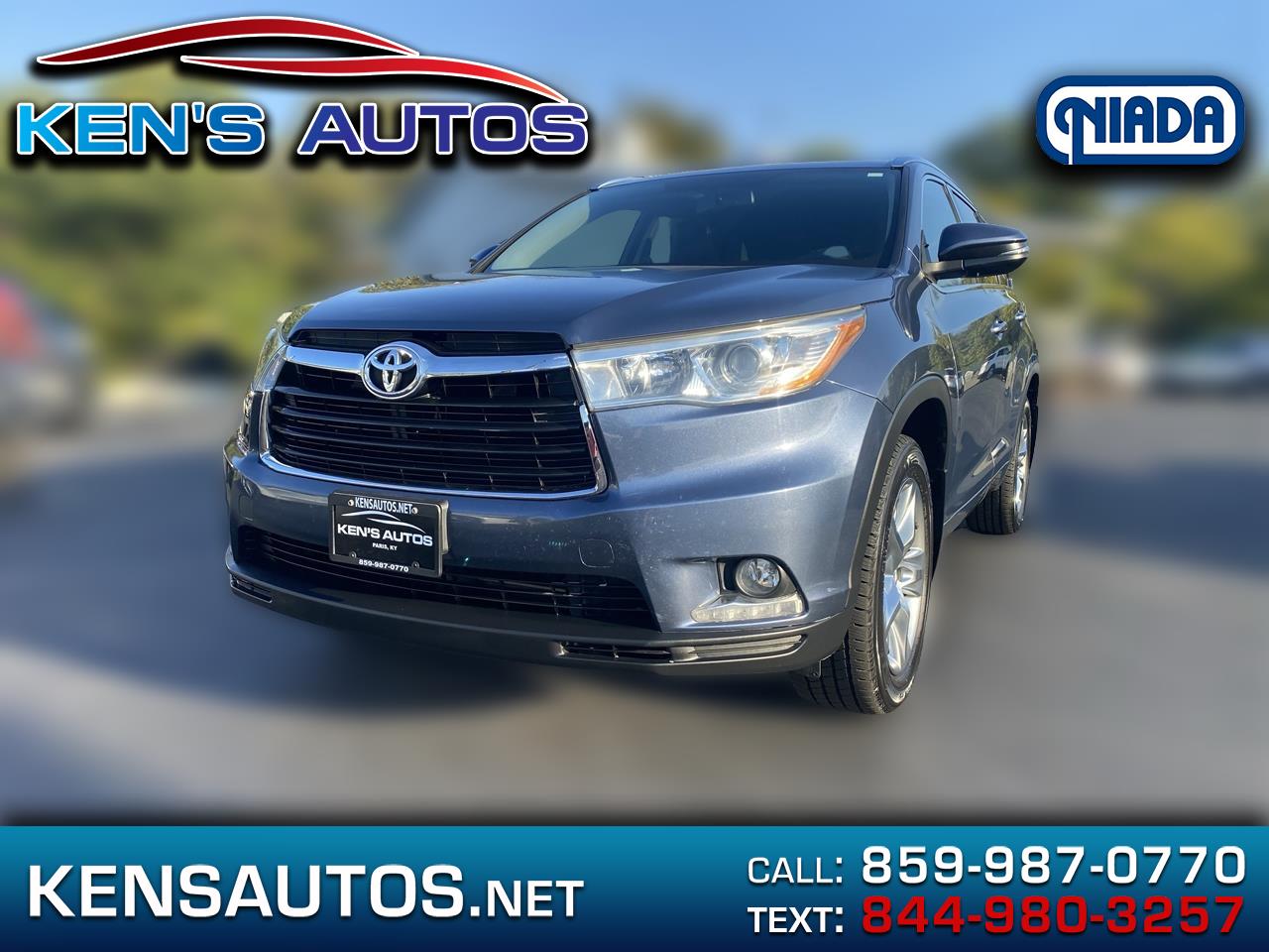 2016 Toyota Highlander AWD 4dr V6 Limited (Natl)