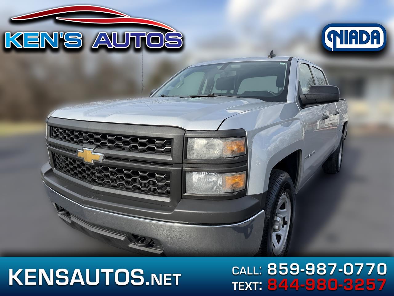 2015 Chevrolet Silverado 1500 4WD Crew Cab 143.5" Work Truck