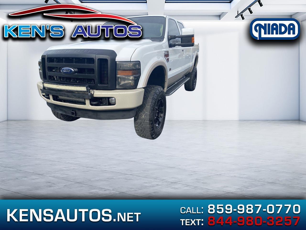 2008 Ford Super Duty F-250 SRW 4WD Crew Cab 156" King Ranch