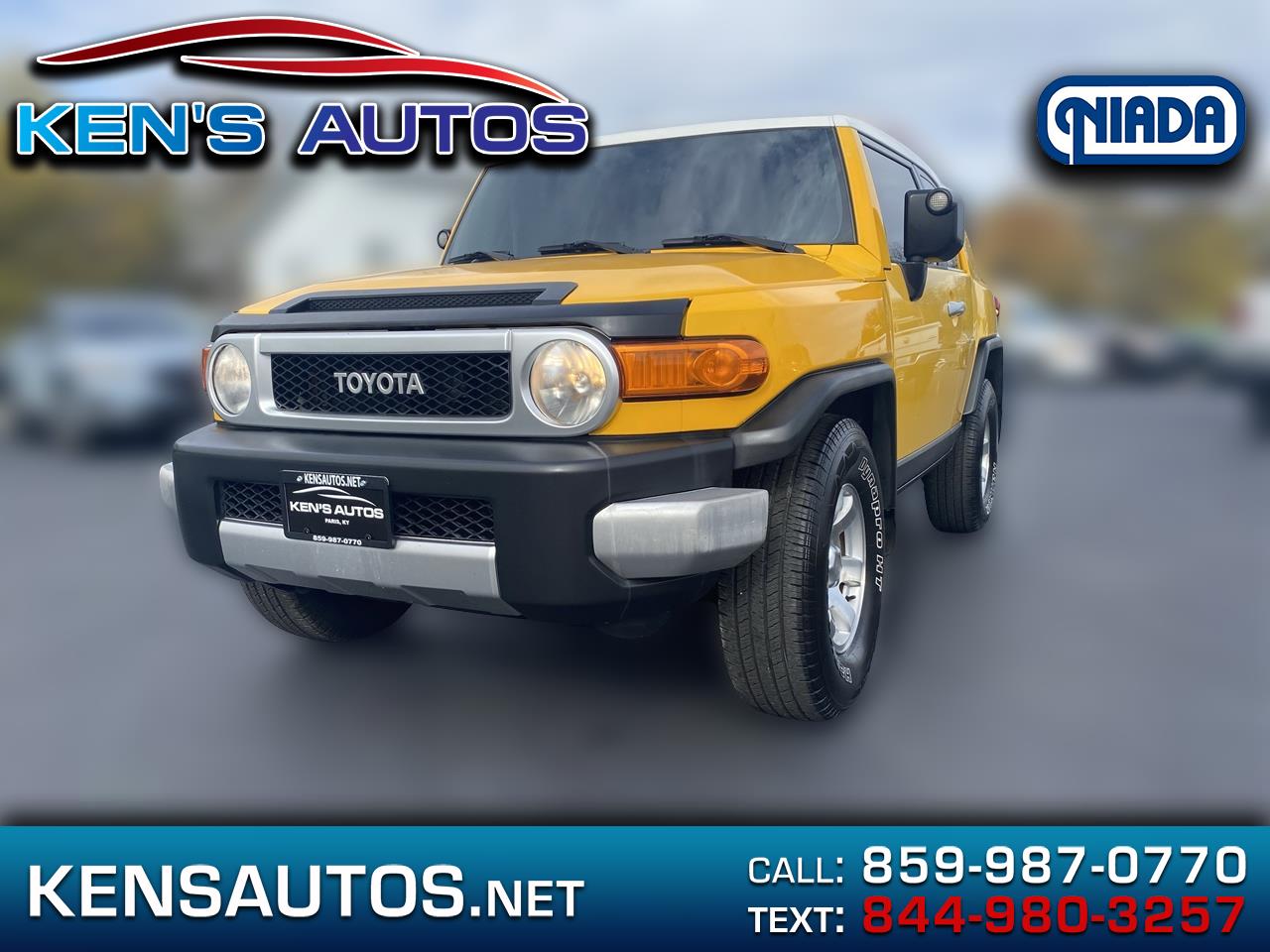 2007 Toyota FJ Cruiser 2WD 4dr Auto (Natl)