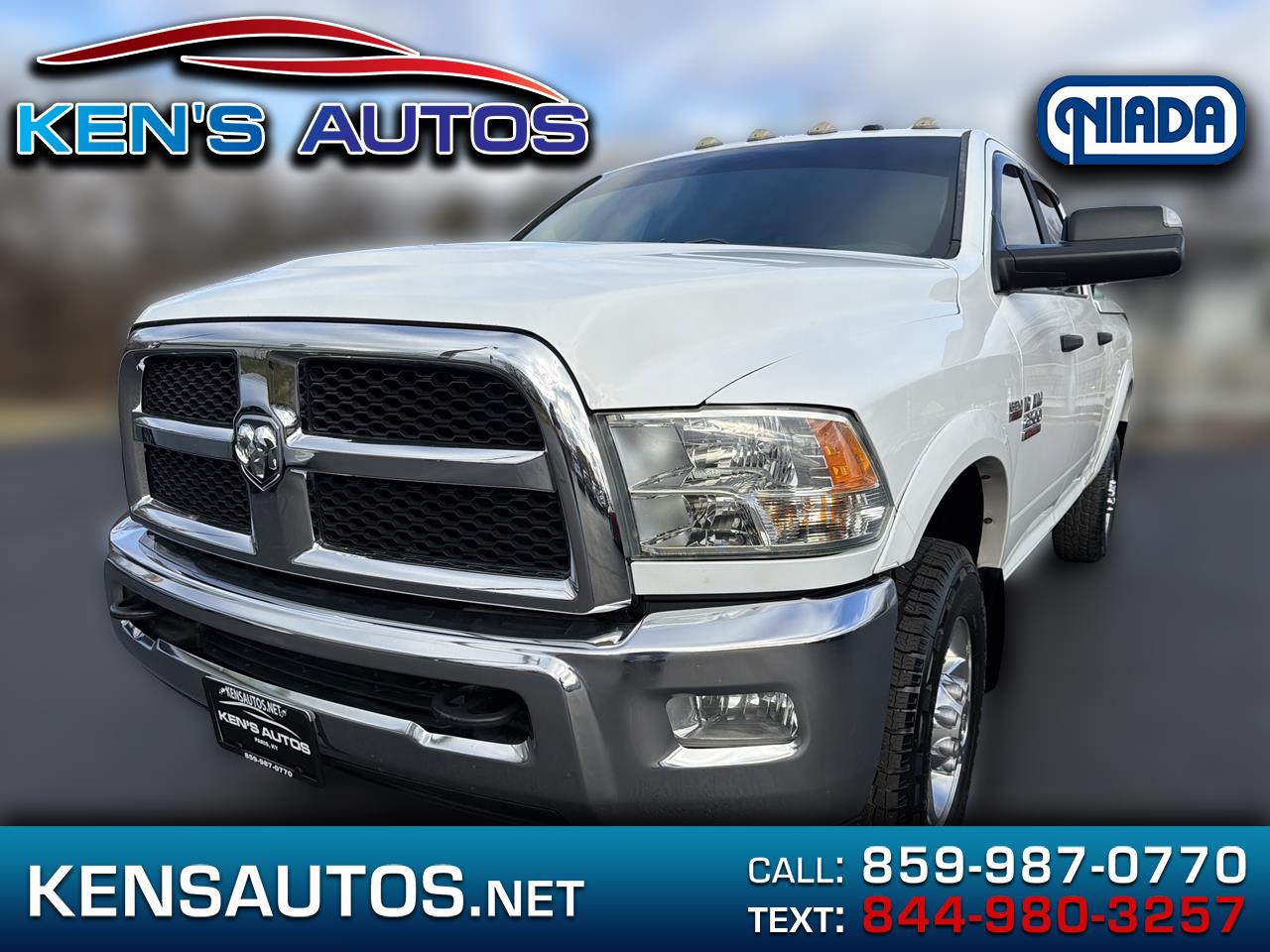 2013 RAM 2500 4WD Crew Cab 149" Outdoorsman