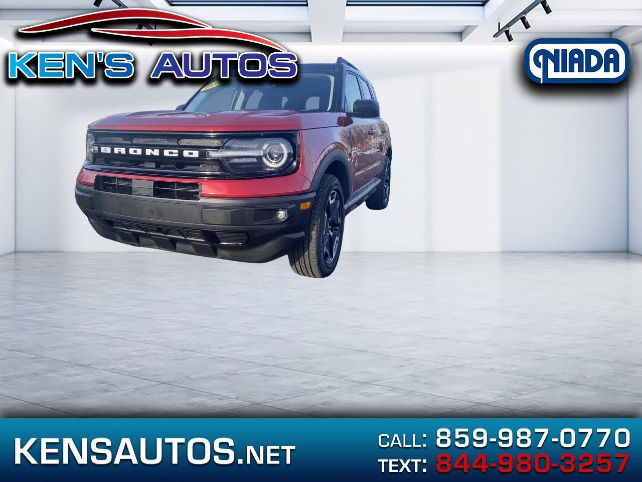 2021 Ford Bronco Sport Outer Banks 4x4