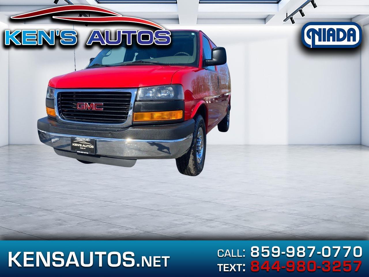 2015 GMC Savana Cargo Van RWD 2500 135"