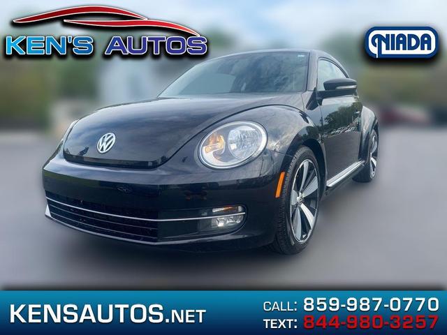 Black 2012 Volkswagen Beetle Hatchback 6-Speed Dual Clutch