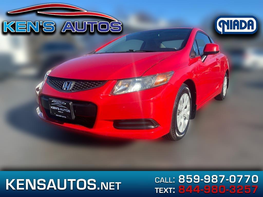 2012 Honda Civic Cpe 2dr Auto LX