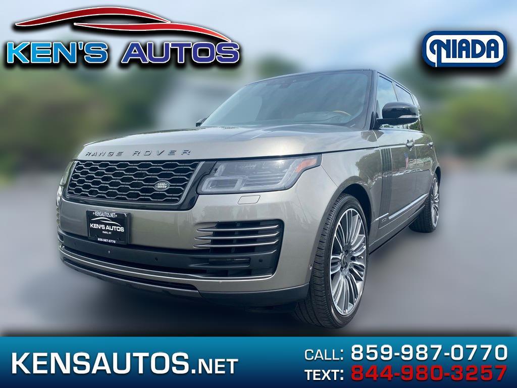 2019 Land Rover Range Rover V8 Supercharged Autobiography LWB