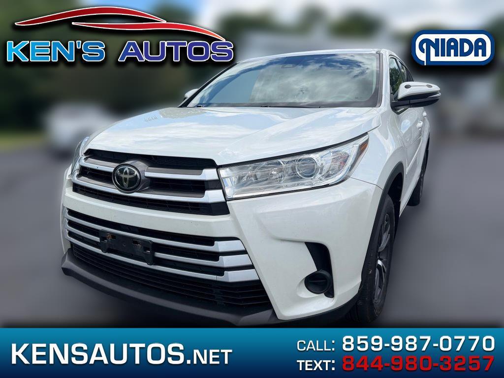 2017 Toyota Highlander LE V6 AWD (Natl)