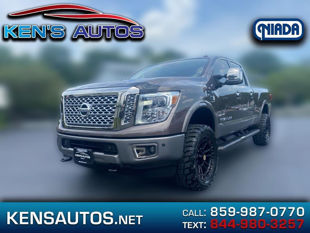 2018 Nissan Titan XD 4x4 Diesel Crew Cab Platinum Reserve
