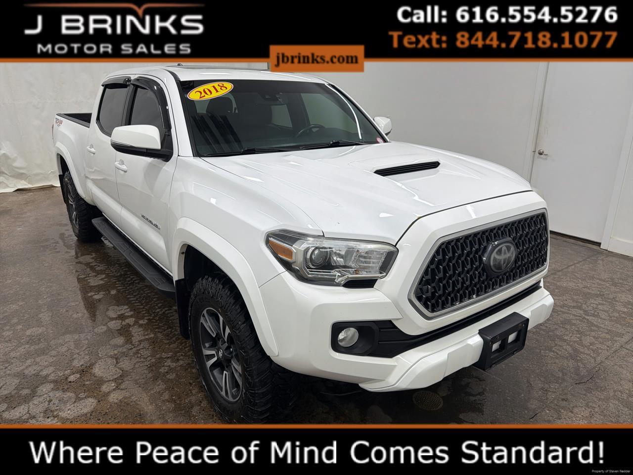 2018 Toyota Tacoma DOUBLE CAB SR5