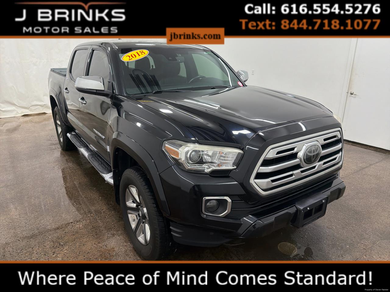 2018 Toyota Tacoma DOUBLE CAB LIMITED