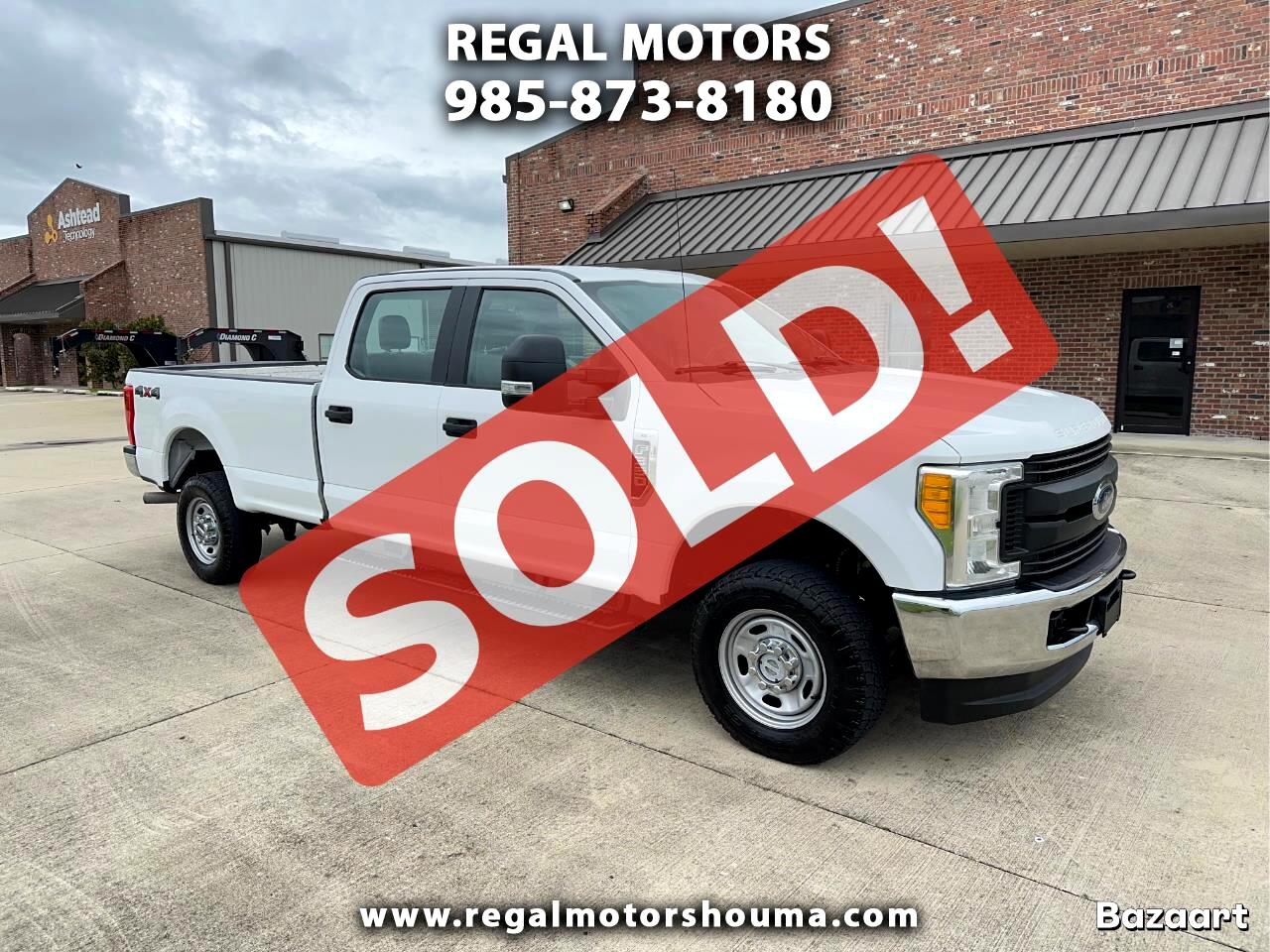 2017 Ford F-350 SD XL Crew Cab Long Bed 4WD