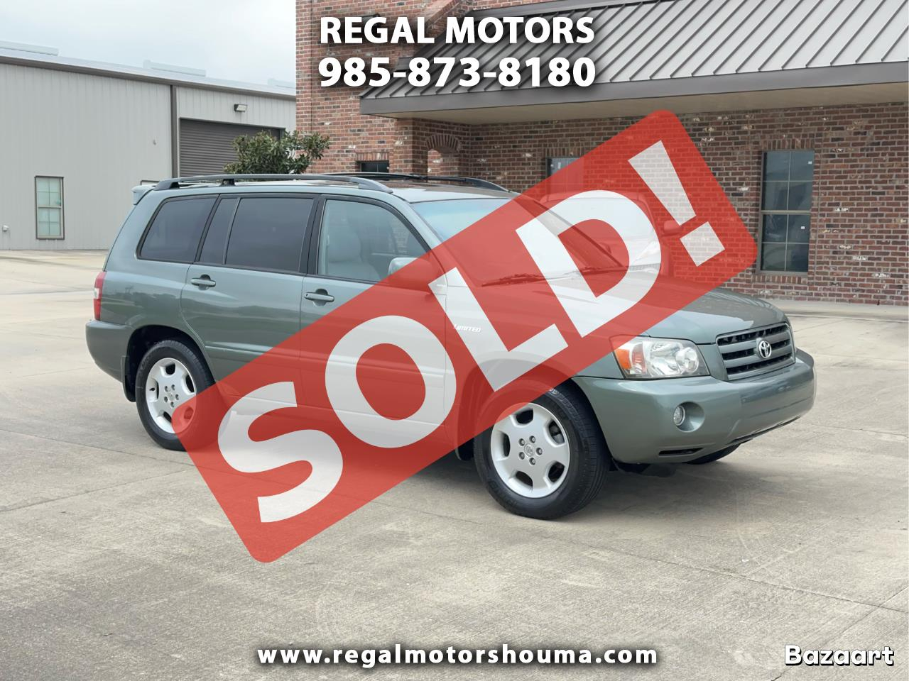 2005 Toyota Highlander Limited FWD V6