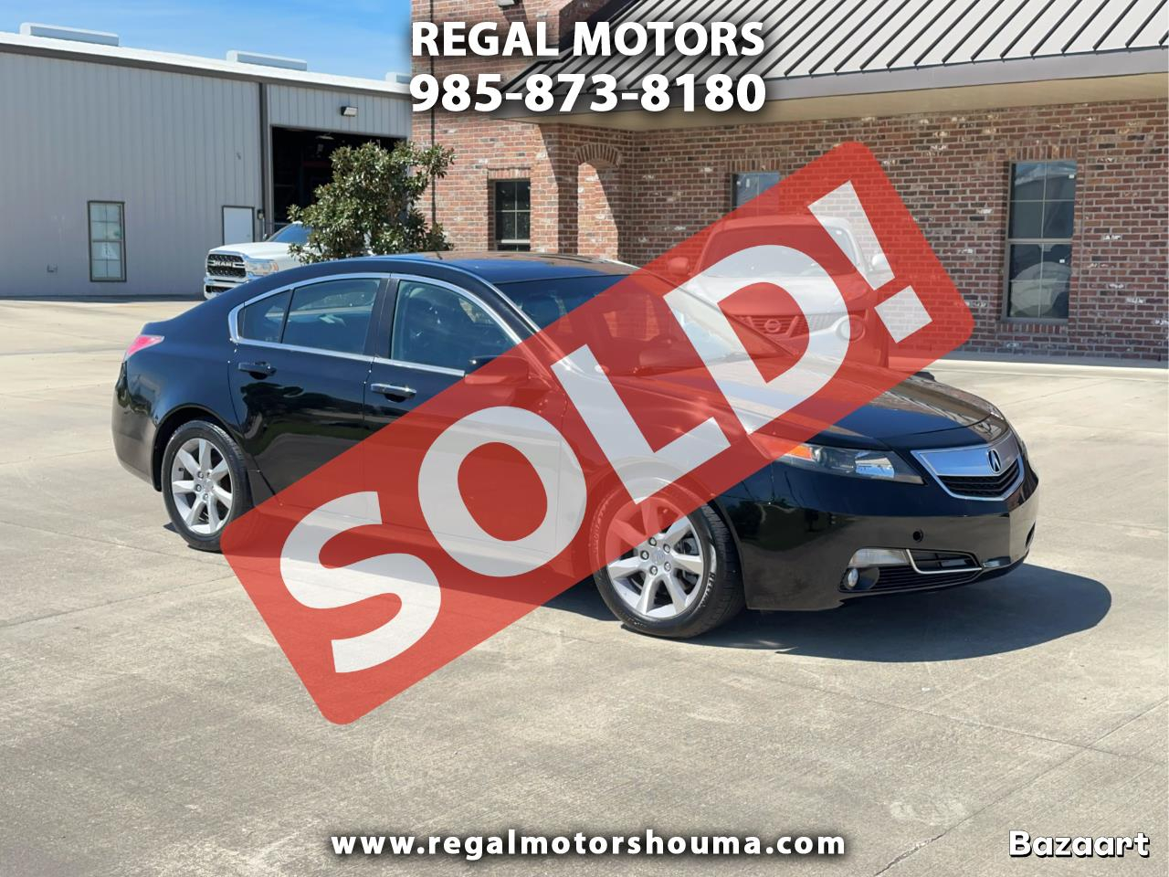 2013 Acura TL 6-Speed AT with Tech Package and 18-In. WP