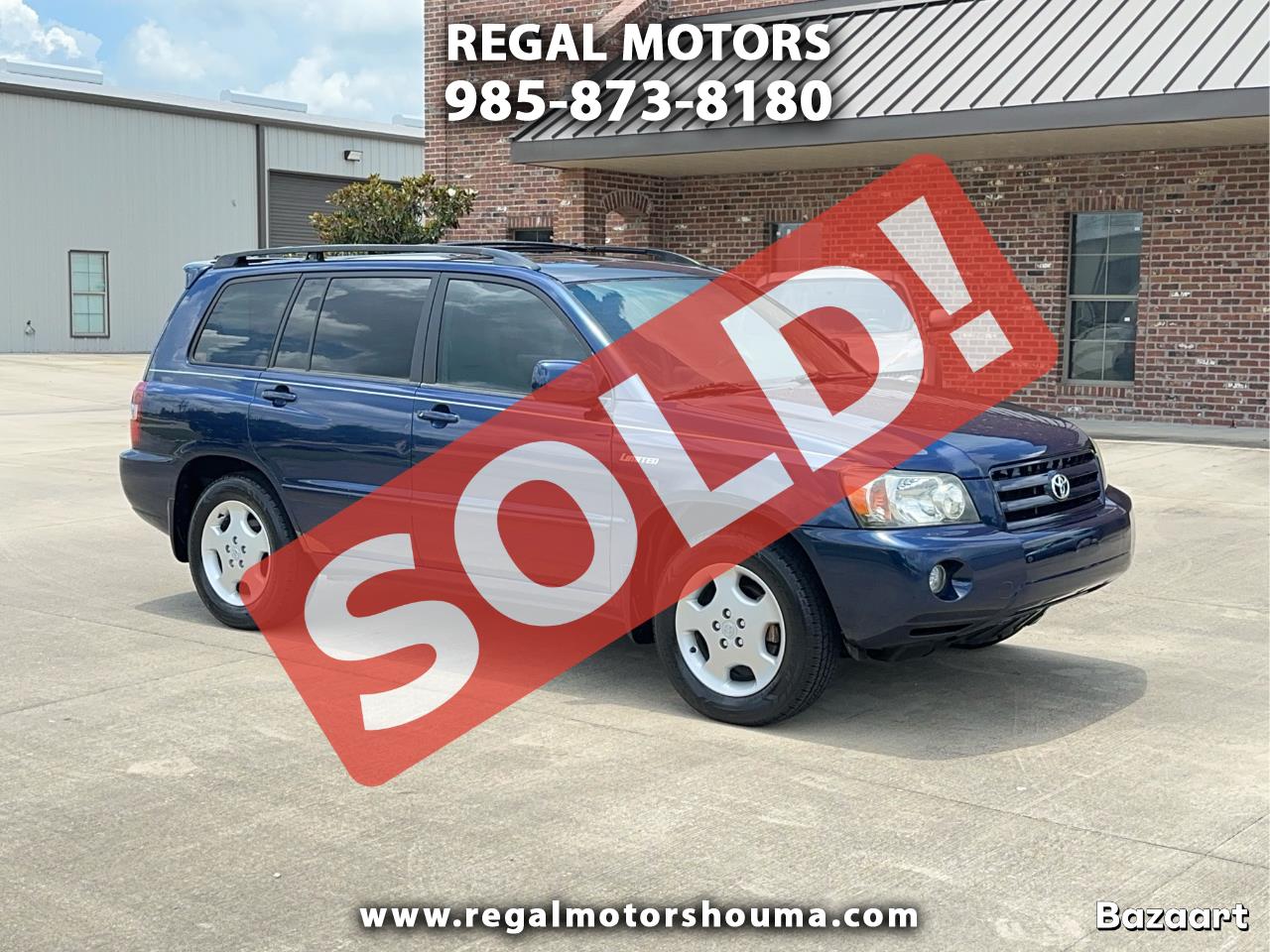 2004 Toyota Highlander Limited FWD V6