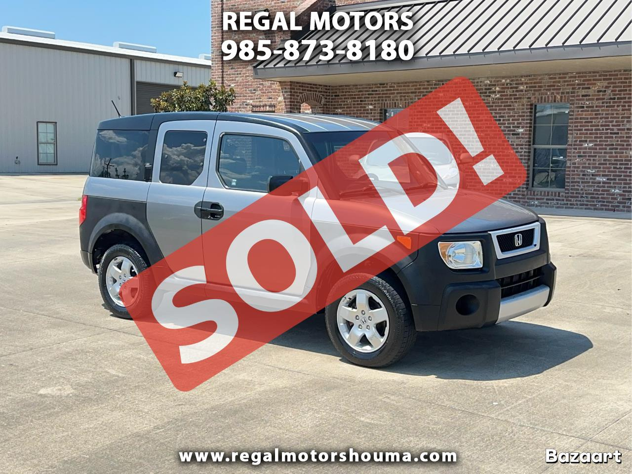 2005 Honda Element EX 2WD 5-spd MT