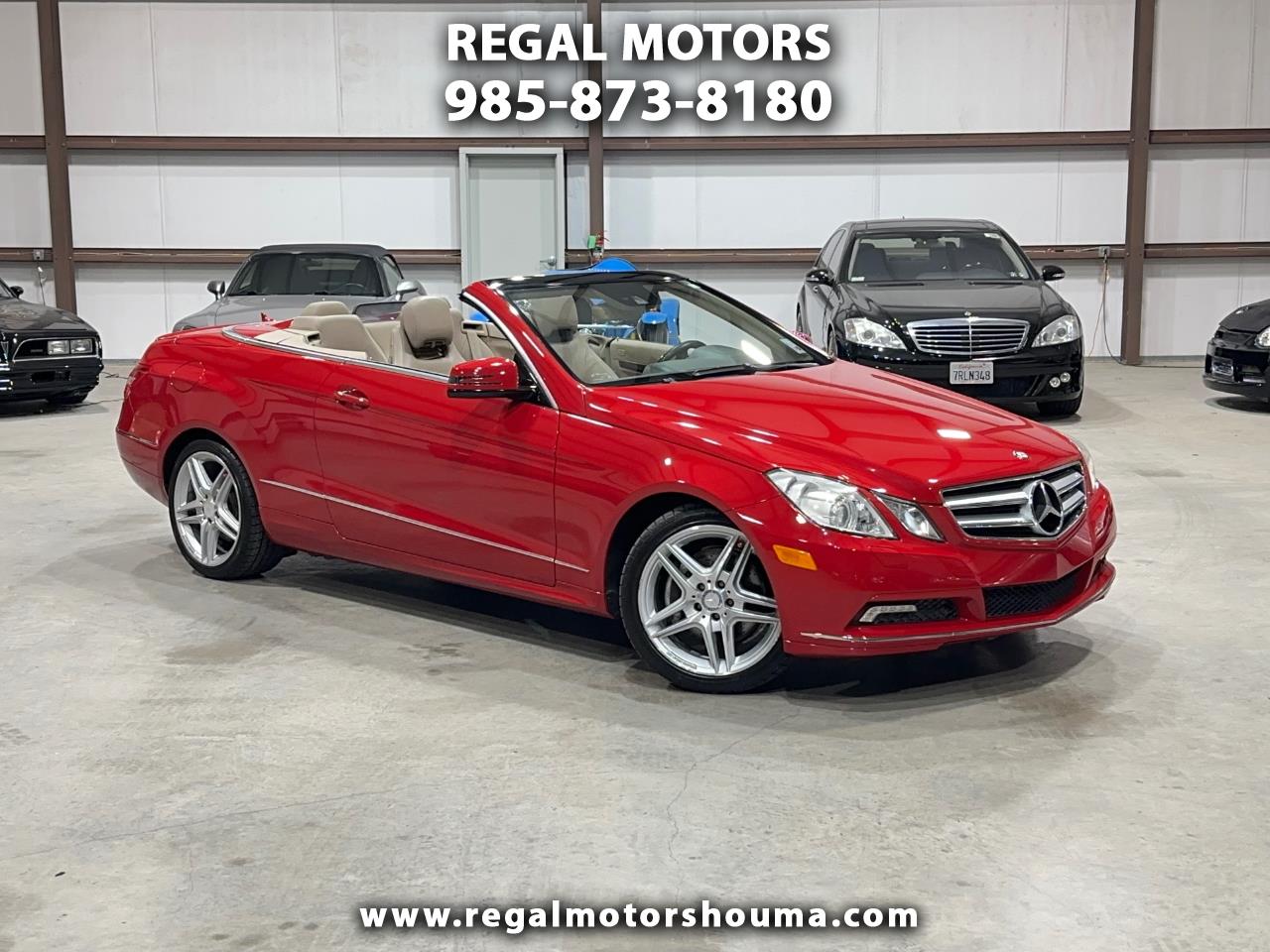 2011 Mercedes-Benz E-Class E350 Cabriolet