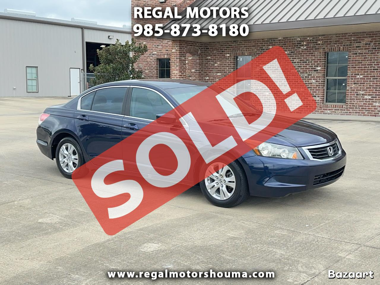 2009 Honda Accord LX-P Sedan AT