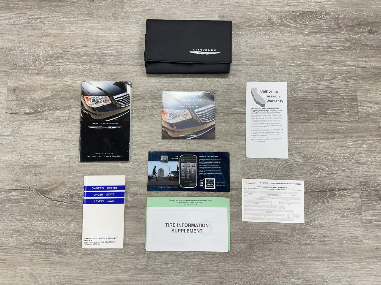 Chrysler Town & Country Limited 2012