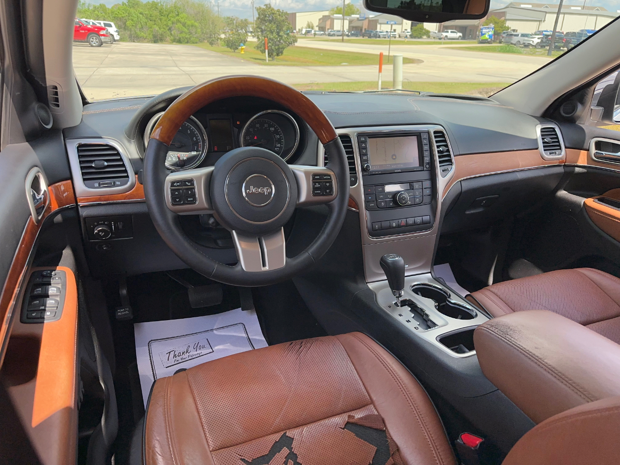 Jeep Grand Cherokee Overland 2WD 2012