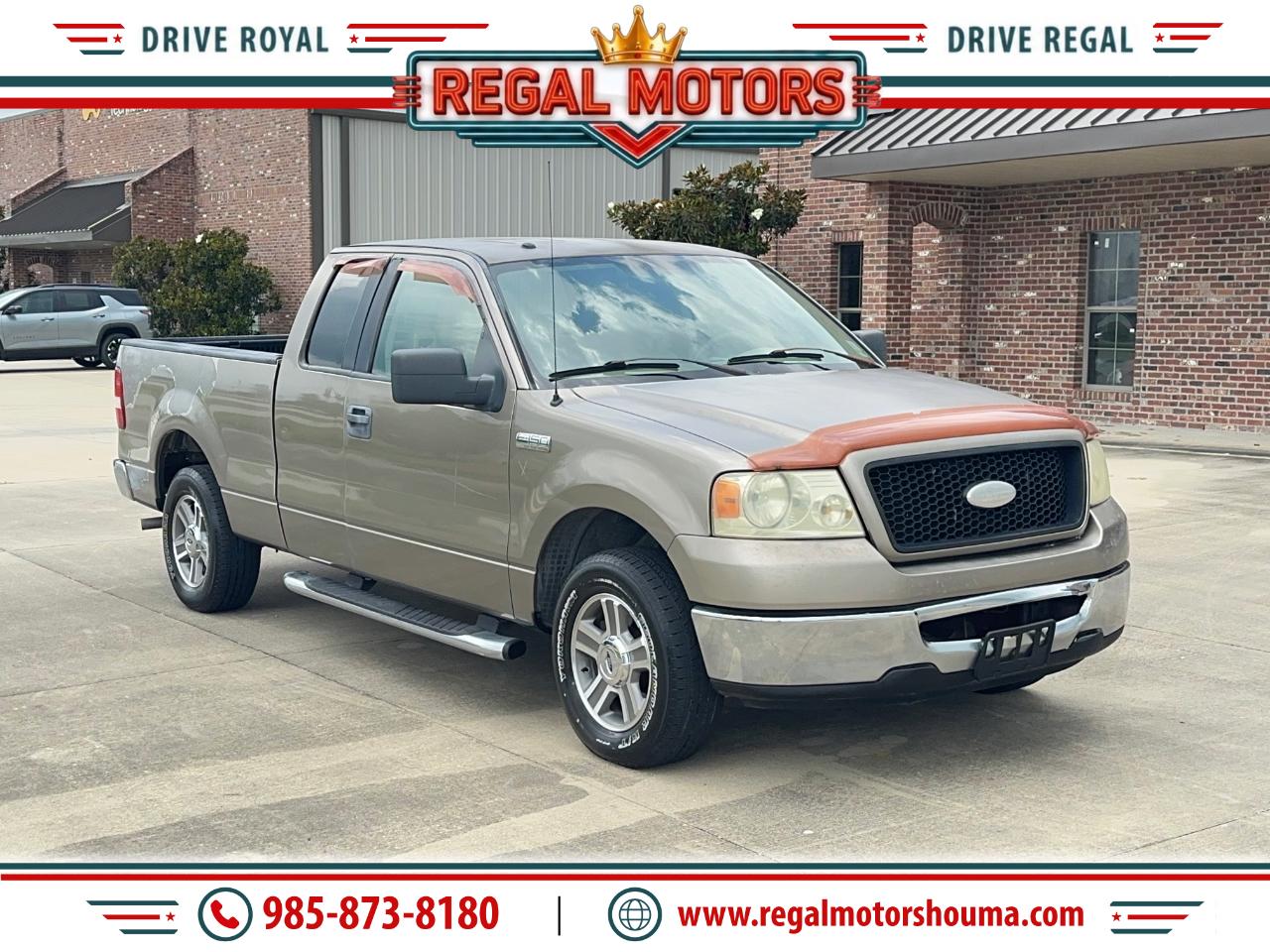 Brown (Tan) 2006 Ford F-150 Pickup Truck Rear-Wheel Drive 4-Speed Automatic