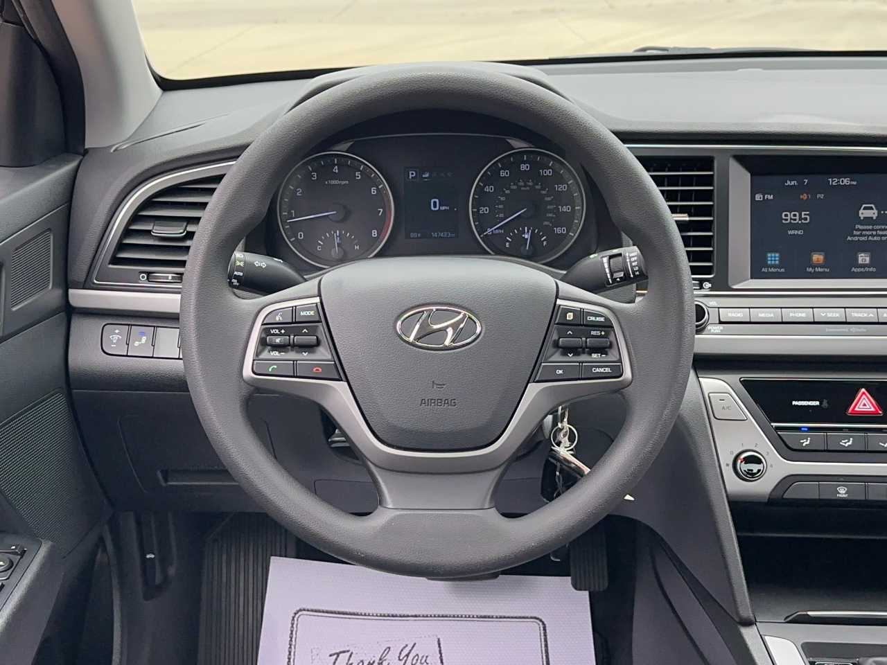 Hyundai Elantra SEL 2.0L Auto 2018