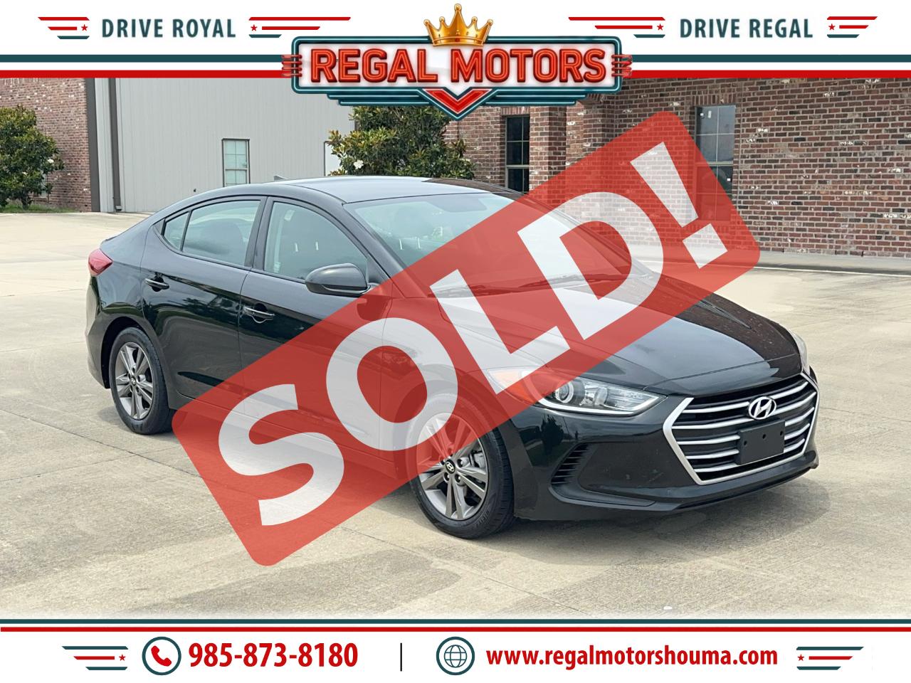 2018 Hyundai Elantra SEL 2.0L Auto