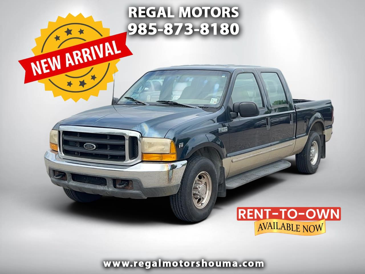 2000 Ford F-250 SD Lariat Crew Cab Short Bed 2WD