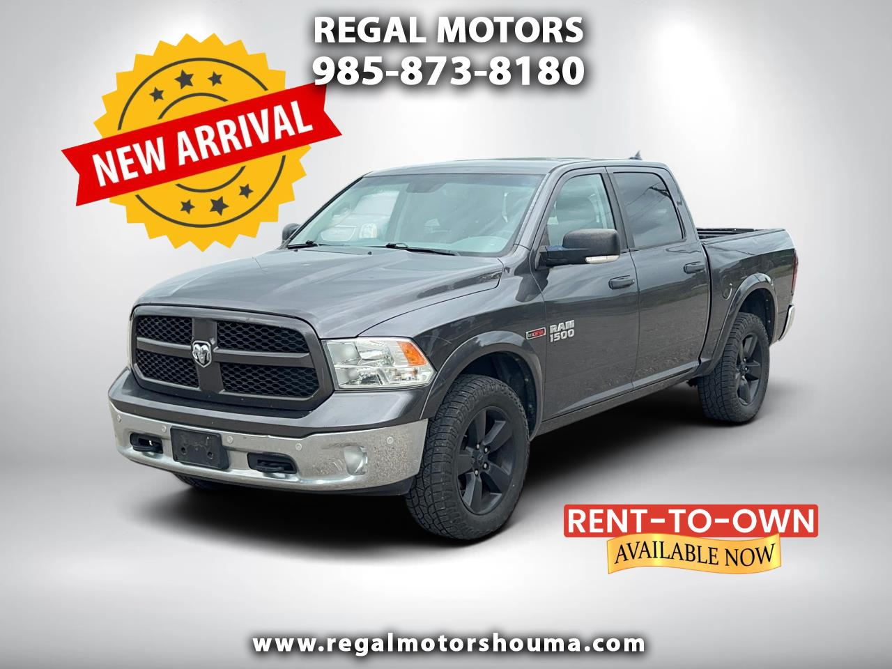 2016 RAM 1500 Outdoorsman Crew Cab 3.0L Diesel 4WD