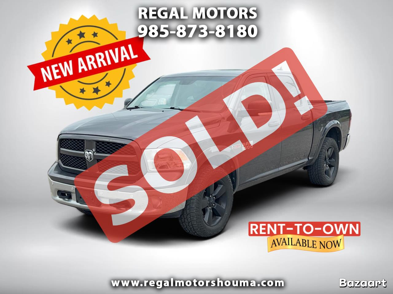 2016 RAM 1500 Outdoorsman Crew Cab 3.0L Diesel 4WD