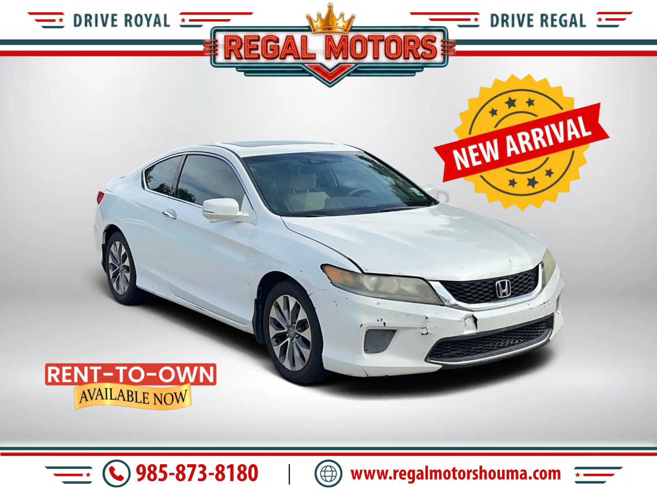 Honda Accord EX-L Coupe CVT 2013