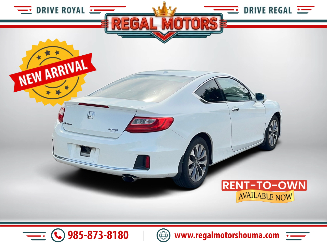 Honda Accord EX-L Coupe CVT 2013