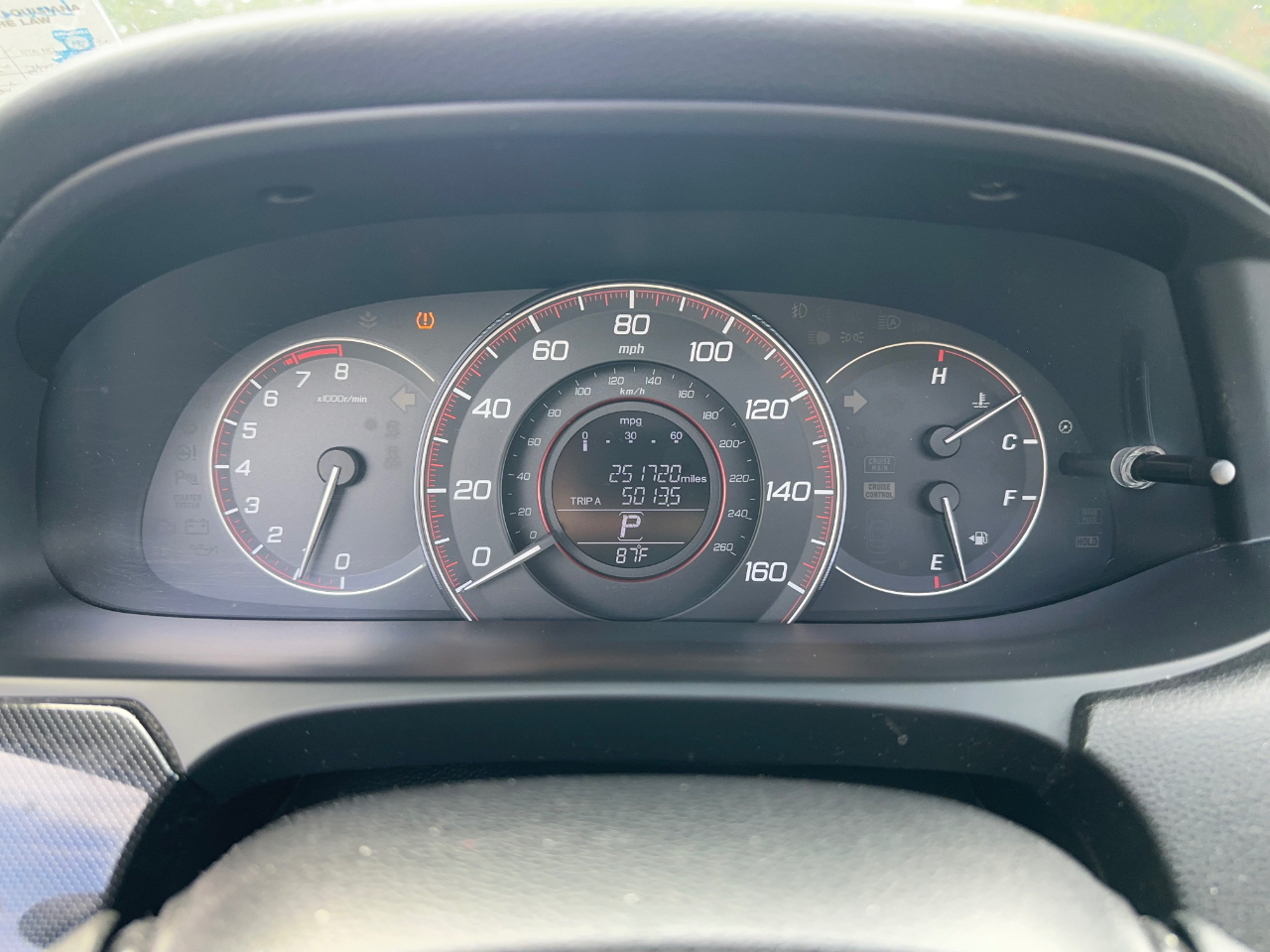 Honda Accord EX-L Coupe CVT 2013
