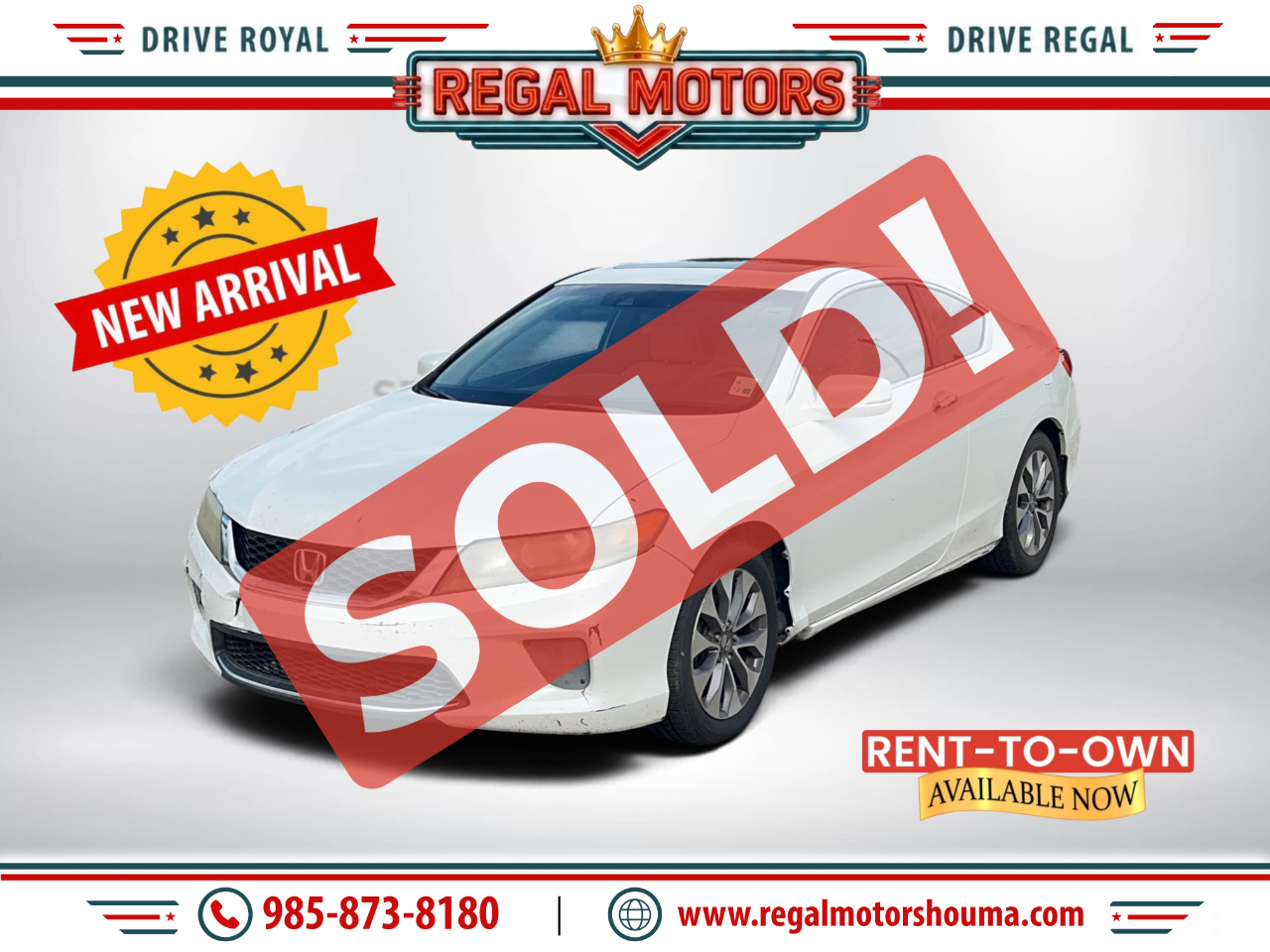 2013 Honda Accord EX-L Coupe CVT