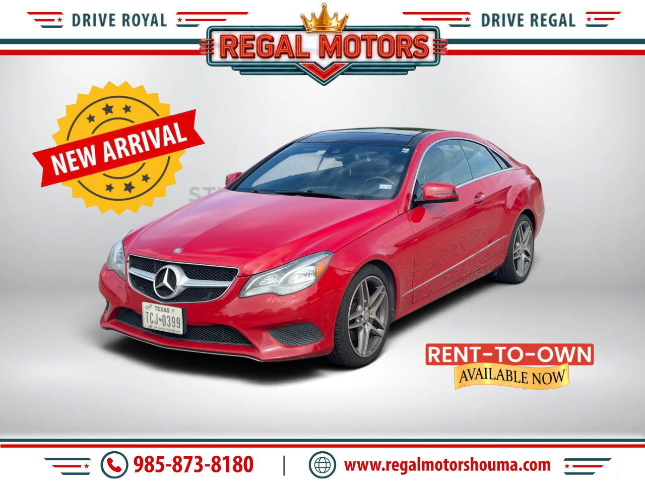 2014 Mercedes-Benz E-Class E350 Coupe 4MATIC