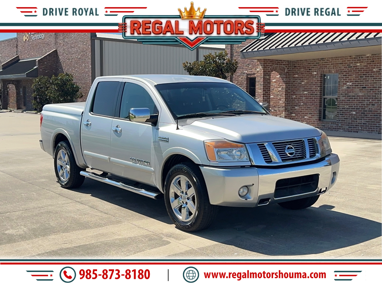 2010 Nissan Titan SE Crew Cab 2WD Heavy Metal Chrome Edition